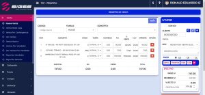 registrar venta SIGES